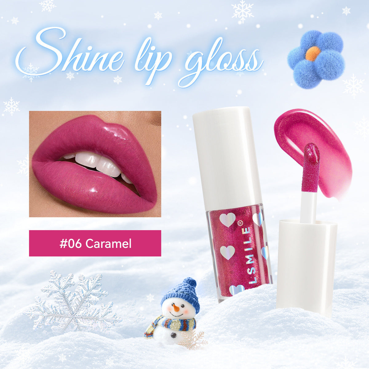Lip Oil Balm Shiny Pearl Long-lasting Lip Gloss for Women Moisturizing Lip Tint