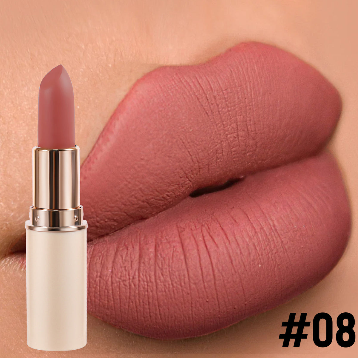 8Colors Velvet Matte Lipstick Long Lasting Waterproof Kiss Proof Liquid Lipstick