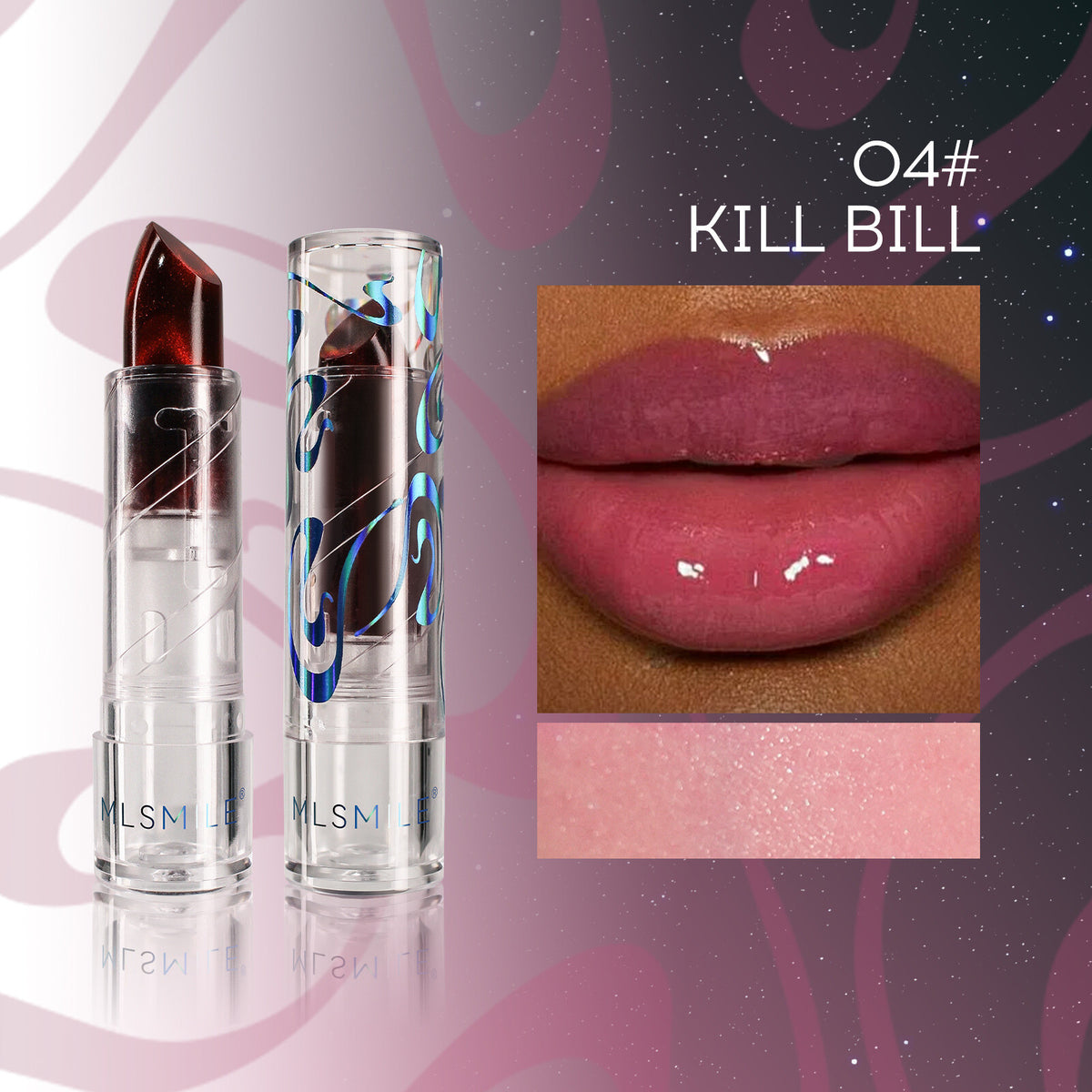 4 Colors Magic Lipstick Temperature Color Changing Lip Gloss Moisturizing Jelly