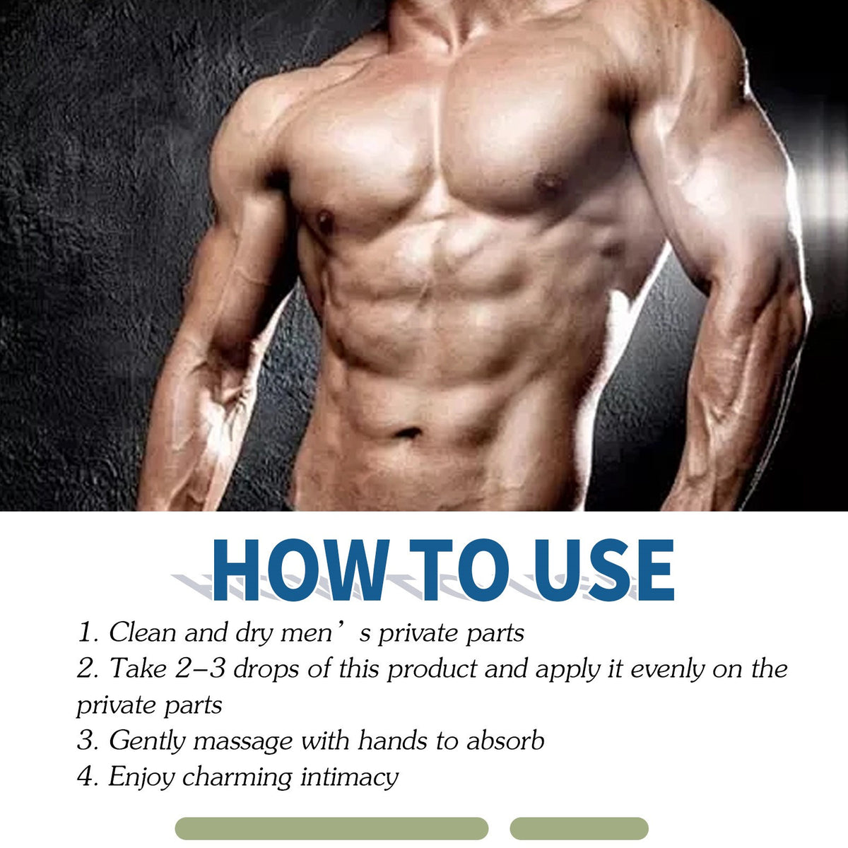 PDE5 Natural Male Massage Oil Drops,Strength & Endurance Support,Body Care