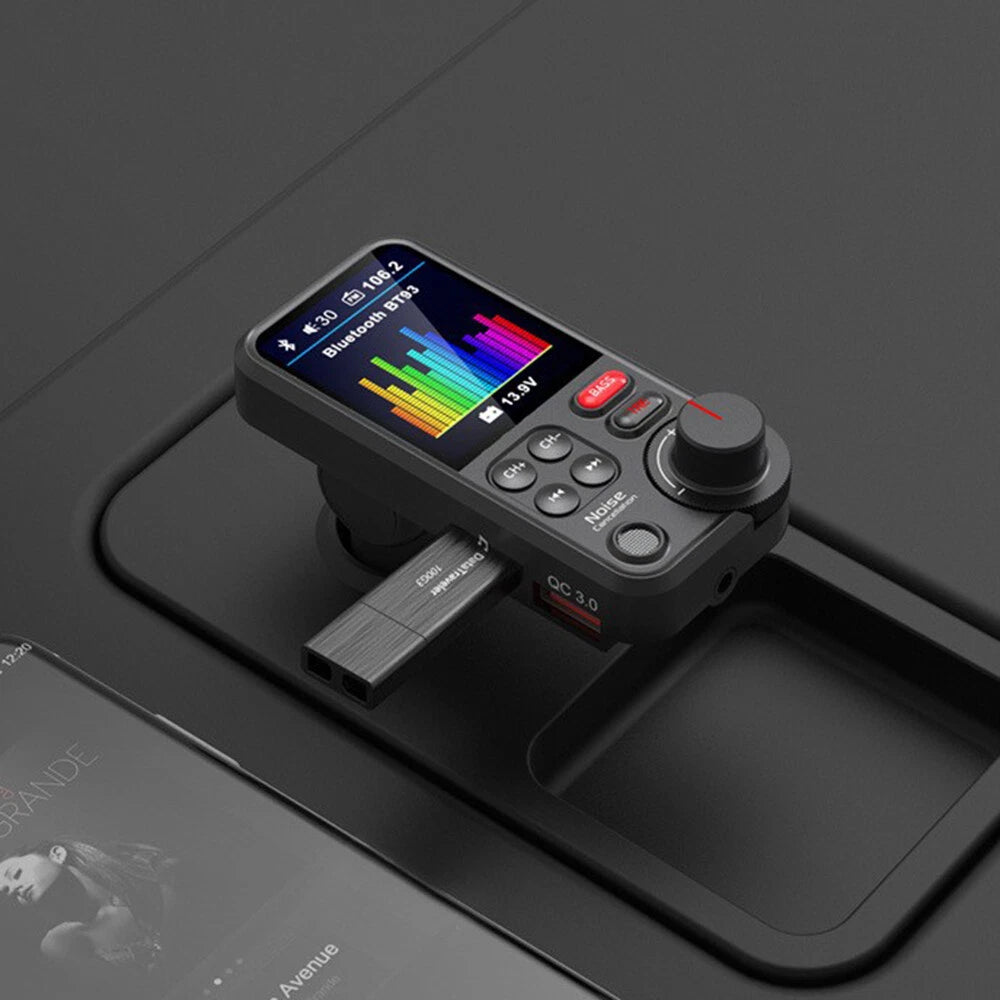 Bluetooth Car Kit MP3 Player FM Transmitter Wireless Radio Adapter USB Charger