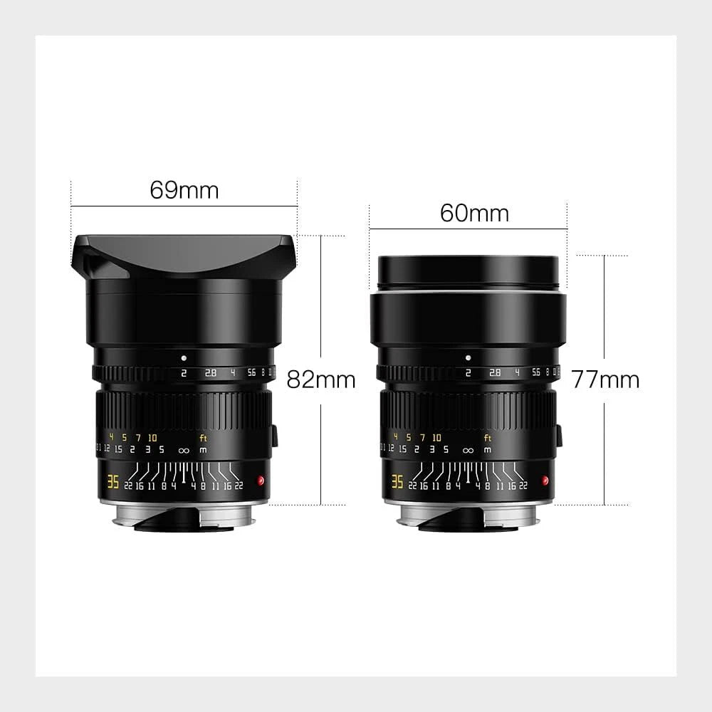 TTArtisan APO-M 35mm f2 Full Frame ASPH Manual Focus Camera Lens Leica M Mount
