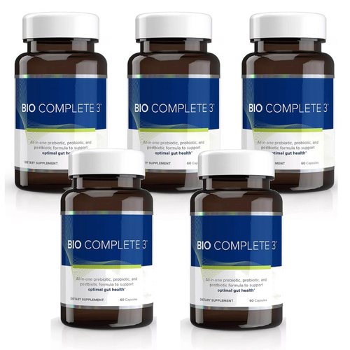 1-5X 60Caps Bio Complete 3 Capsules Prebiotic Probiotic Postbiotic Supplement✔