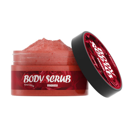 Strawberry Vanilla Body Scrub Exfoliators - Exfoliating KP Treatment Smooth Skin