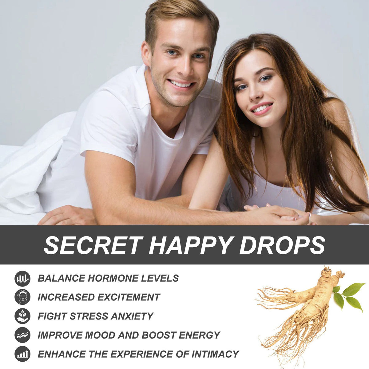 Secret Happy Drops,Pleasure Peak-Oral Drops,Enhancing Sensitivity For Women 🔥