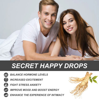 Secret Happy Drops,Pleasure Peak-Oral Drops,Enhancing Sensitivity For Women 🔥