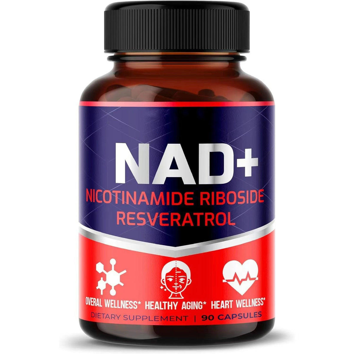 Cellular Renewal Complex with Nicotinamide Riboside and Resveratrol for Energy