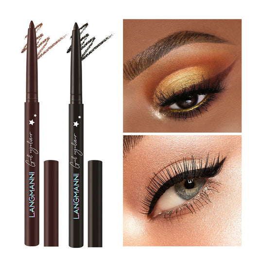 Waterproof Auto Eyeliner Pencil Long Lasting Smudge-proof Rotating Eye Liner