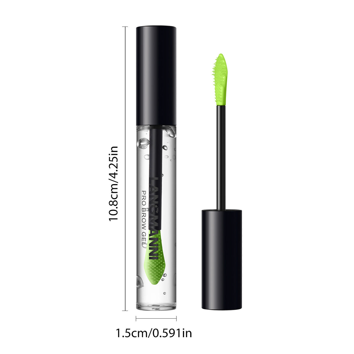 Waterproof Eyebrow Gel Long Lasting Styling Brow Setter for Natural Fluffy Look