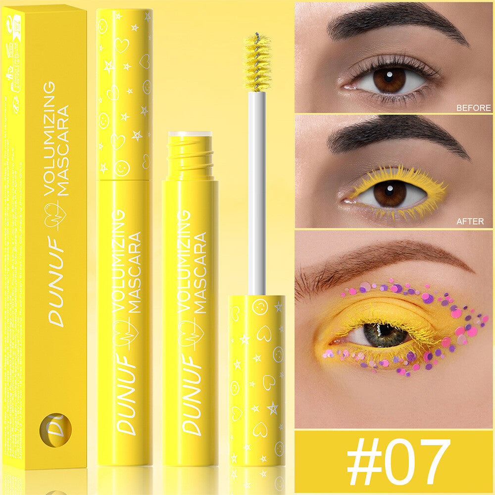 Colorful Waterproof Mascara Volumizing Lengthening Curl Lift Makeup for Women