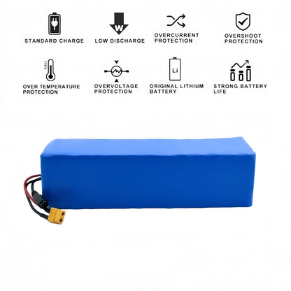 13S4P 48V 50Ah Li-ion Battery Pack w/BMS, for Electric Scooter Bike
