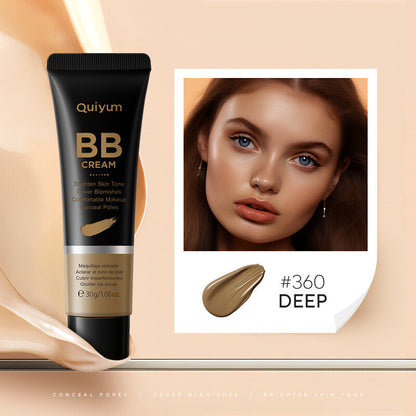 1.06oz BB Cream 9color Brighten Skin Tone Cover Blemishes Comfortable Conceal