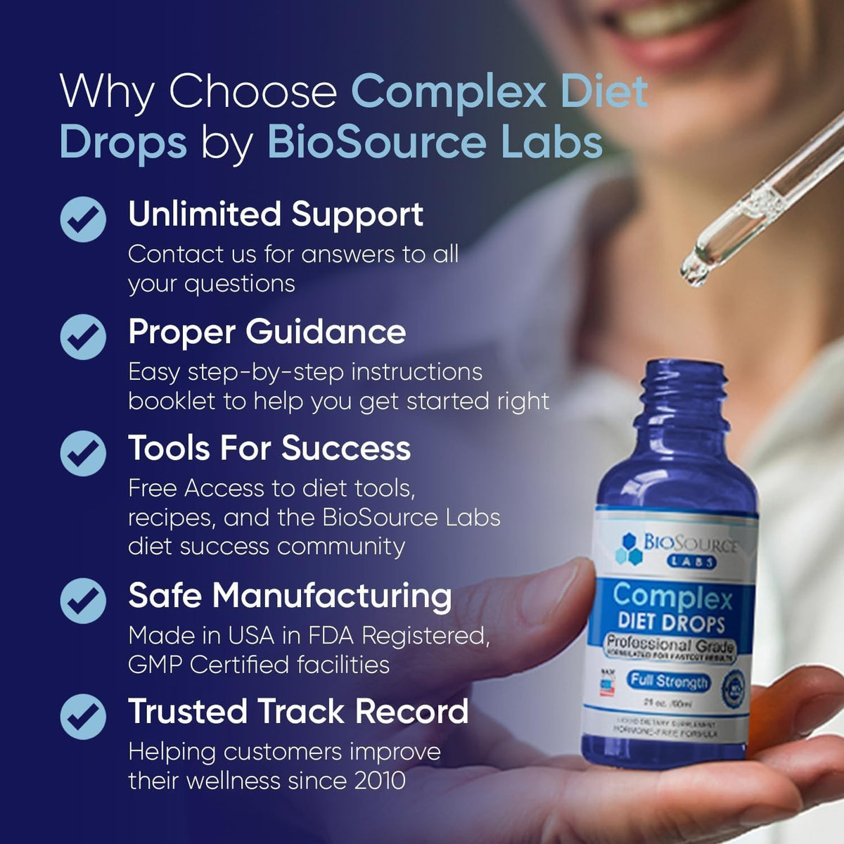 Complex Diet Drops – Best Natural Drops for Men and Women Weight Loss Management