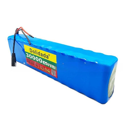 24V 30Ah 7S4P Li-ion Battery Pack with BMS for Electric Scooter E-bike