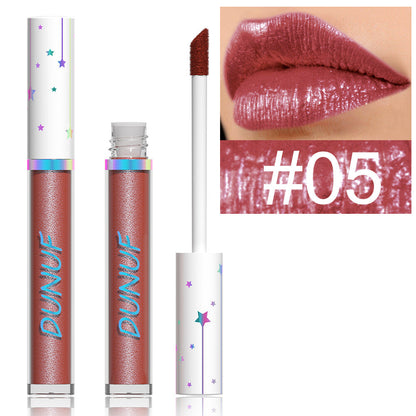 12 Color Shimmer Liquid Lipstick Long Lasting Waterproof Glossy Finish Lip Gloss