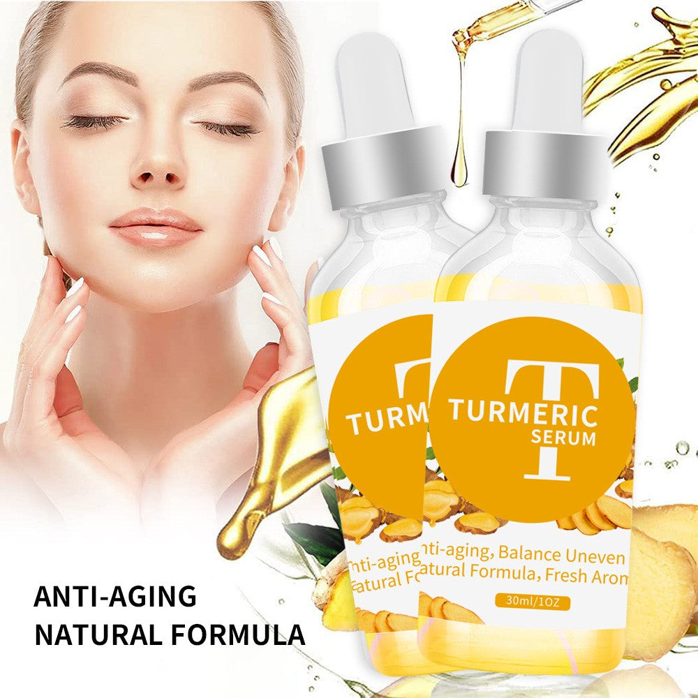 Turmeric Serum Fade Acne Scars Exfoliate Minimize Pores Fine Lines