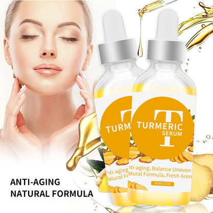 Turmeric Serum Fade Acne Scars Exfoliate Minimize Pores Fine Lines