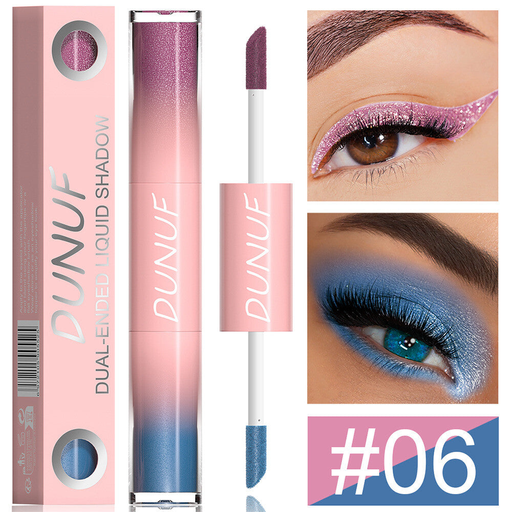 Dual-Ended Eye Shadow Pencil - Metallic + Sparkle, Longwear, Quick Blend