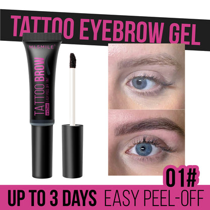 Peel-Off Eyebrow Liner Waterproof Smudge-Proof Easy Color Application