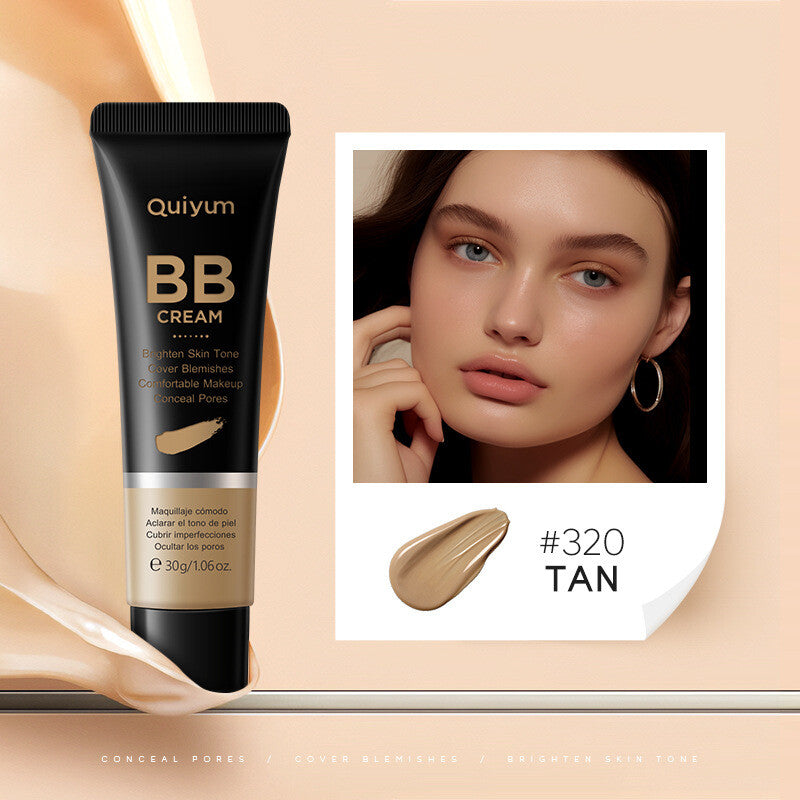 1.06oz BB Cream 9color Brighten Skin Tone Cover Blemishes Comfortable Conceal