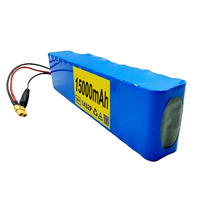 52V 15Ah 14S2P Li-ion Battery Pack with BMS for E-Bike Electric Scooter