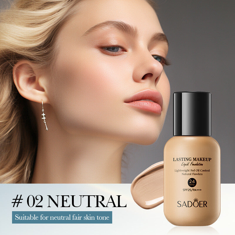 Concealer Long-lasting Foundation BB Cream Face Makeup for Woman SPF25/PA+++