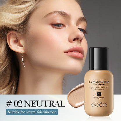 Concealer Long-lasting Foundation BB Cream Face Makeup for Woman SPF25/PA+++