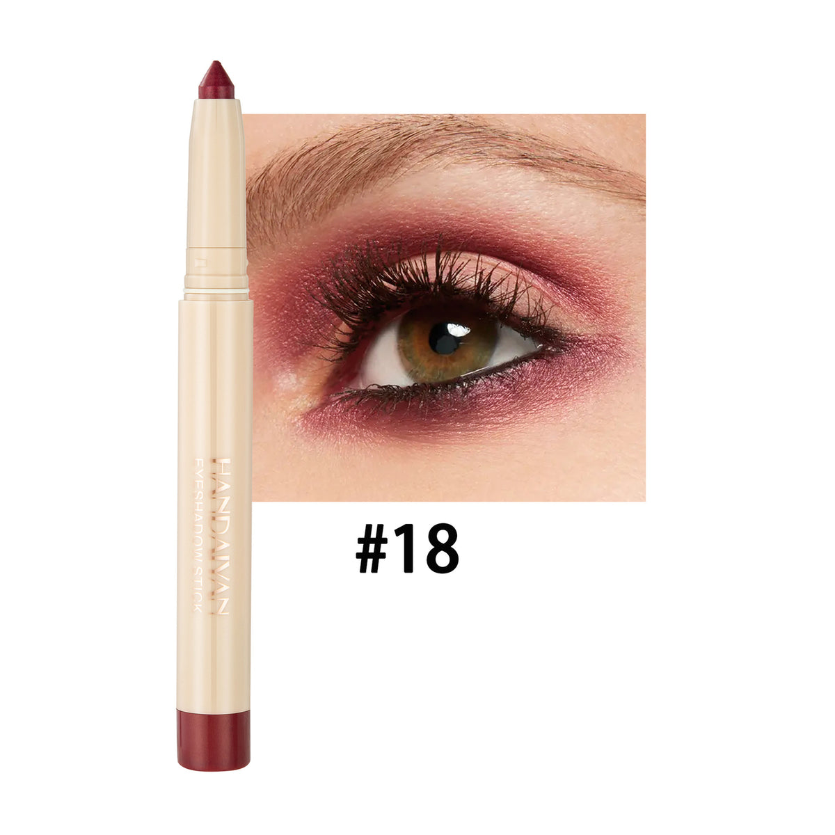 2-in-1 Eyeliner Eye Shadow Stick Quick Dry Velvet Matte Waterproof Long Lasting