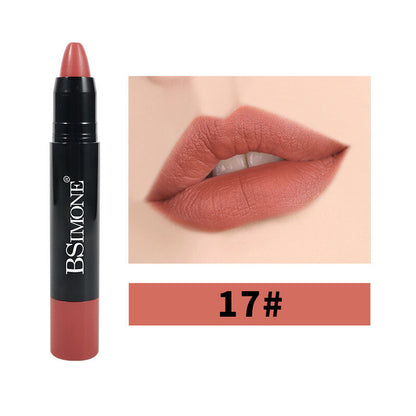 Matte Lipstick Pen ✏️ Waterproof & Smudge Proof 💋 Velvet Long Lasting Lip Color