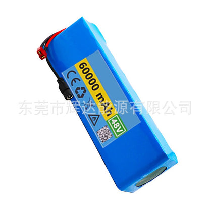 48V 13S3P 60000mAh Rechargeable Li-ion Scooter Battery Pack with BMS Protection