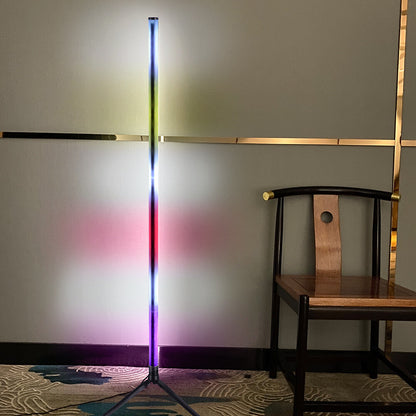 RGB intelligent atmosphere floor lamp bedroom live broadcast LED corner lamp