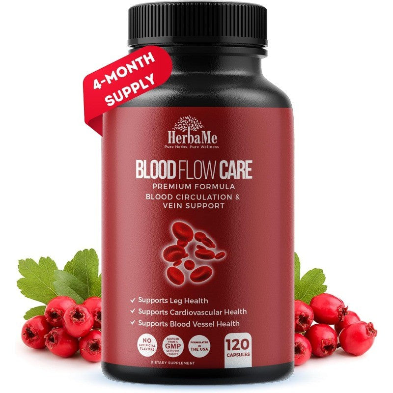 Circulation Support Supplement with Niacin L Arginine for Cardiovascular Health
