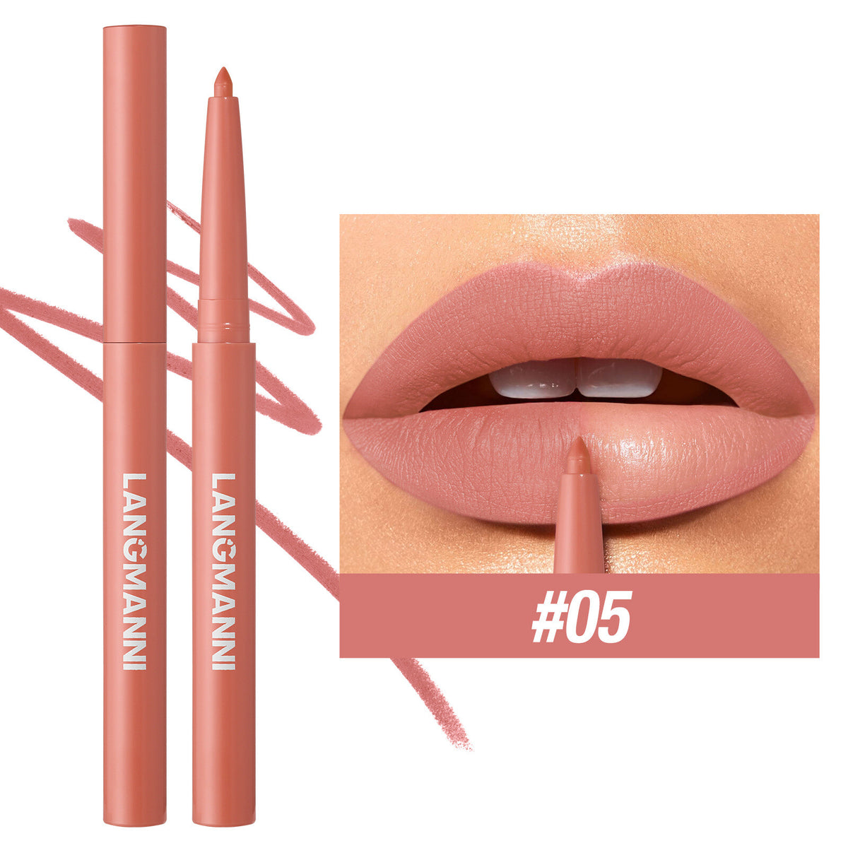 12 Colors Matte Lip Liner Pencil Set for Women Waterproof Long Lasting Lip Pen