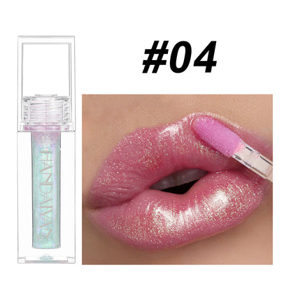 Color-Changing Shimmer Lip Gloss Moisturizing Long lasting Liquid Lipstick