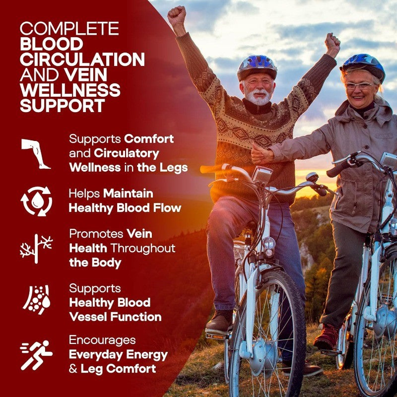 Circulation Support Supplement with Niacin L Arginine for Cardiovascular Health