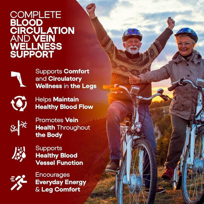 Circulation Support Supplement with Niacin L Arginine for Cardiovascular Health