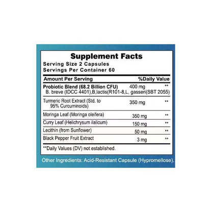 Menopause Probiotic Supplement for Women 60 Capsules - Hormone Balance