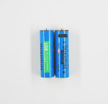 USB Type-C AA AAA 1.5V Rechargeable Battery for Mouse Remote Control