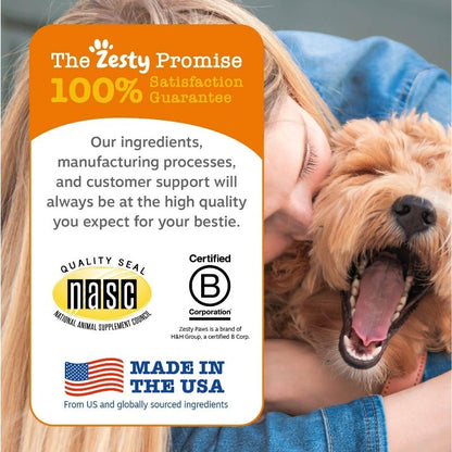 Dog Multivitamin Chews for Hip & Joint, Skin & Coat Health with Omega 3