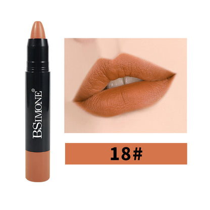 Matte Lipstick Pen ✏️ Waterproof & Smudge Proof 💋 Velvet Long Lasting Lip Color