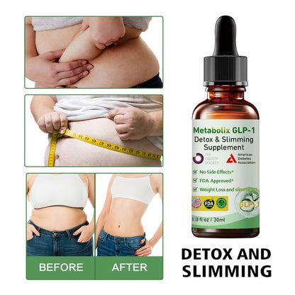 2PACK Natural Body Toning Drops - Herbal Supplement for Slimming & Firm Skin