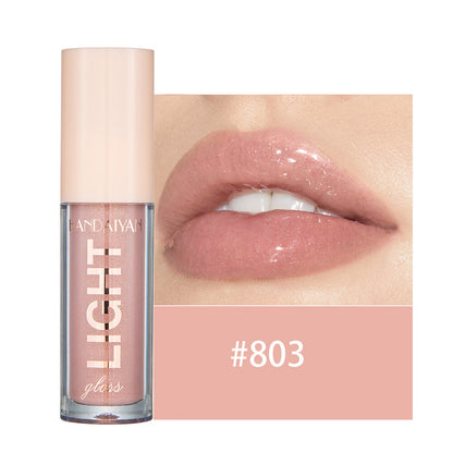 12 Color Lip Gloss Glossy Mirror Shine Hydrating Water Stain Plumping Lip Tint