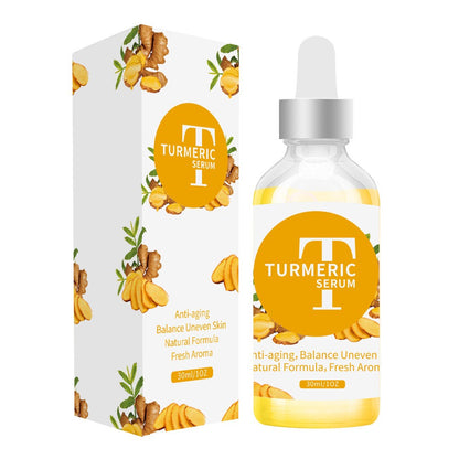 Turmeric Serum Fade Acne Scars Exfoliate Minimize Pores Fine Lines