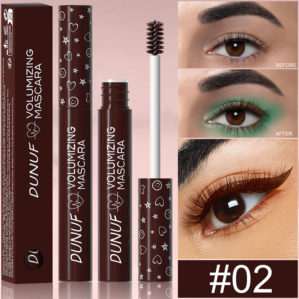 Colorful Waterproof Mascara Volumizing Lengthening Curl Lift Makeup for Women