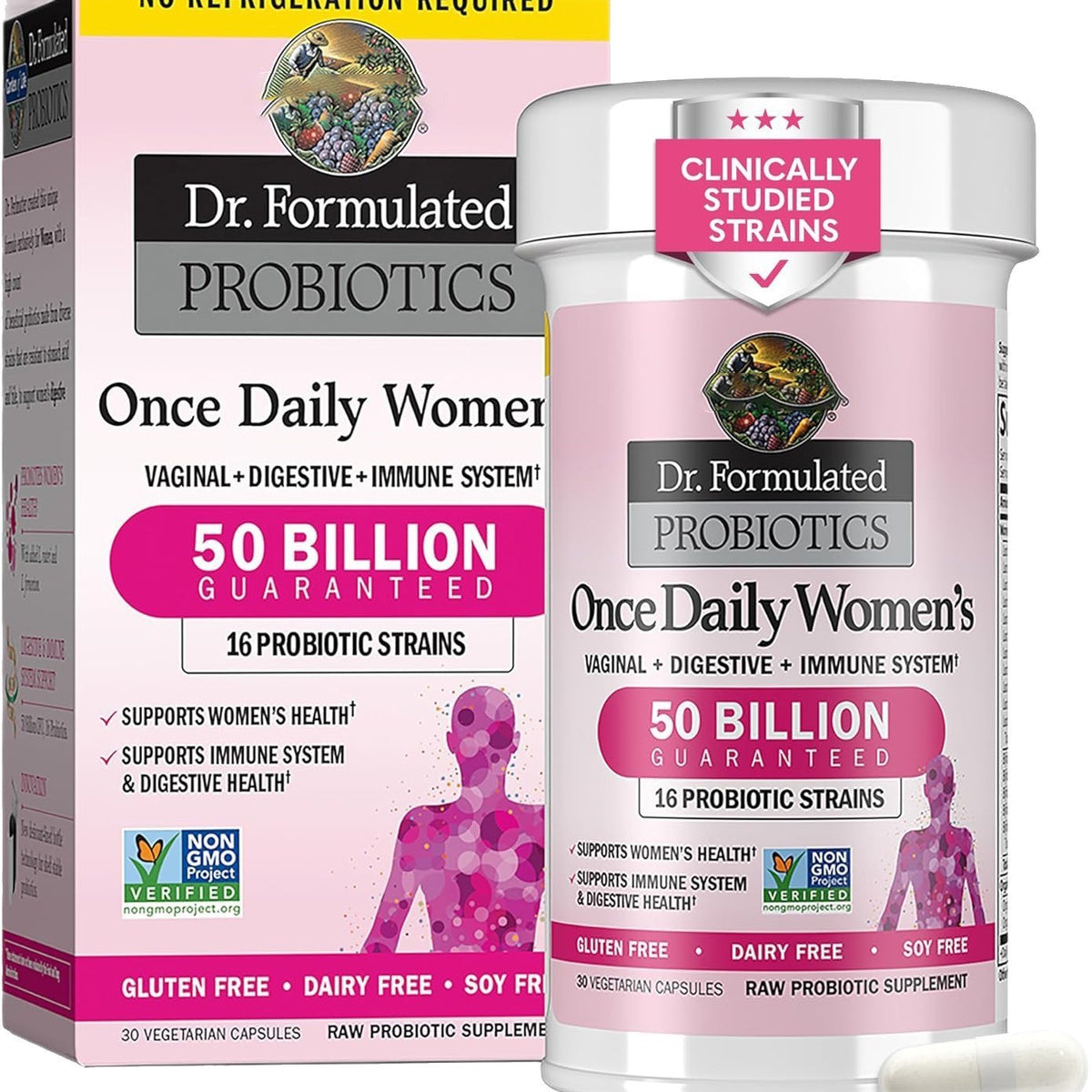 Womens Probiotic 30 Capsules for Vaginal Health and Urinary Support 10 Strains