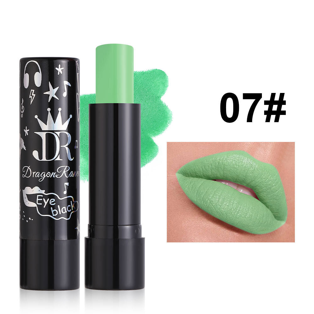 Matte Halloween Lipstick Face painting - Vampire Red, Green, White & Black