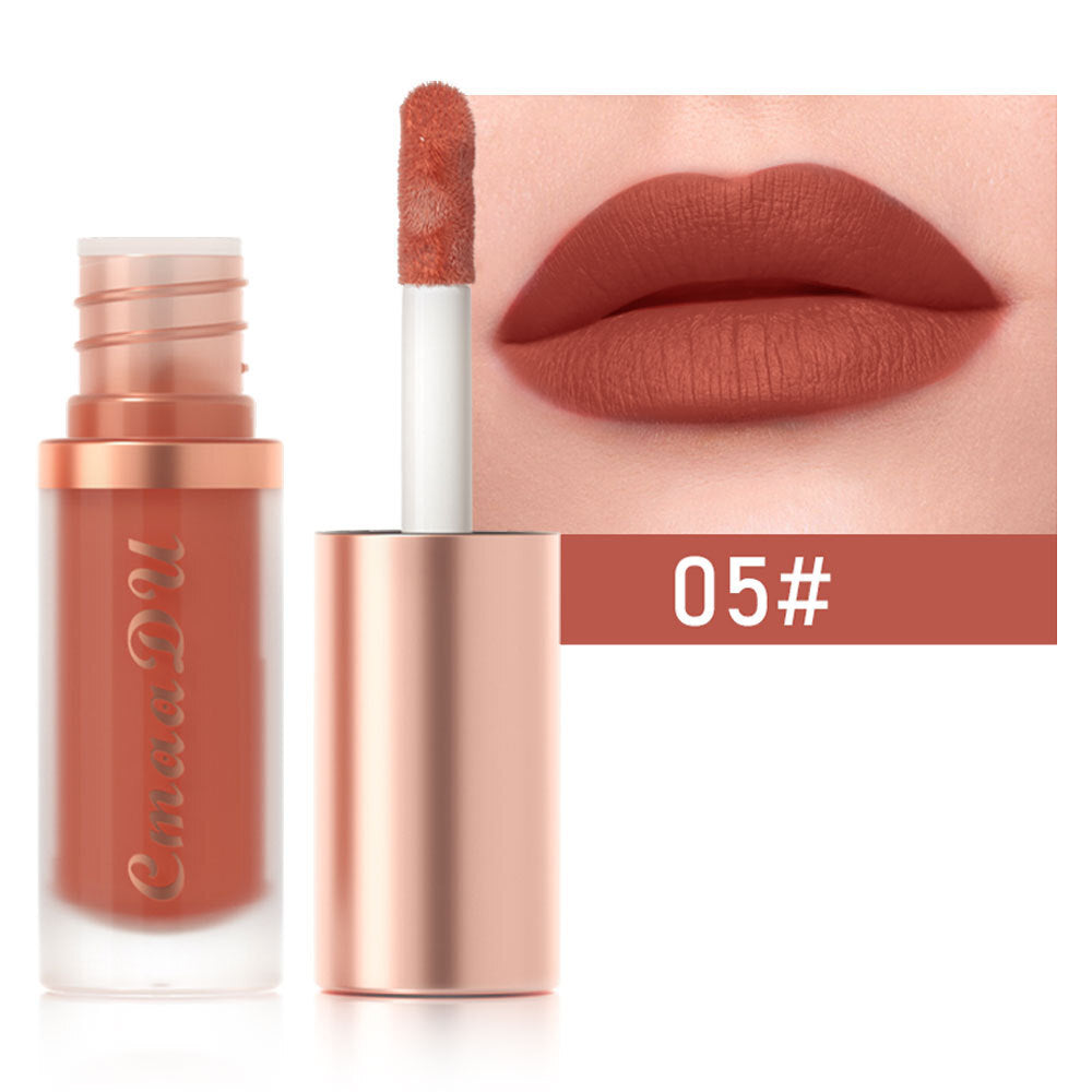 12Color Velvet Matte Liquid Lipstick Lip Gloss Long Lasting Non-Stick Waterproof