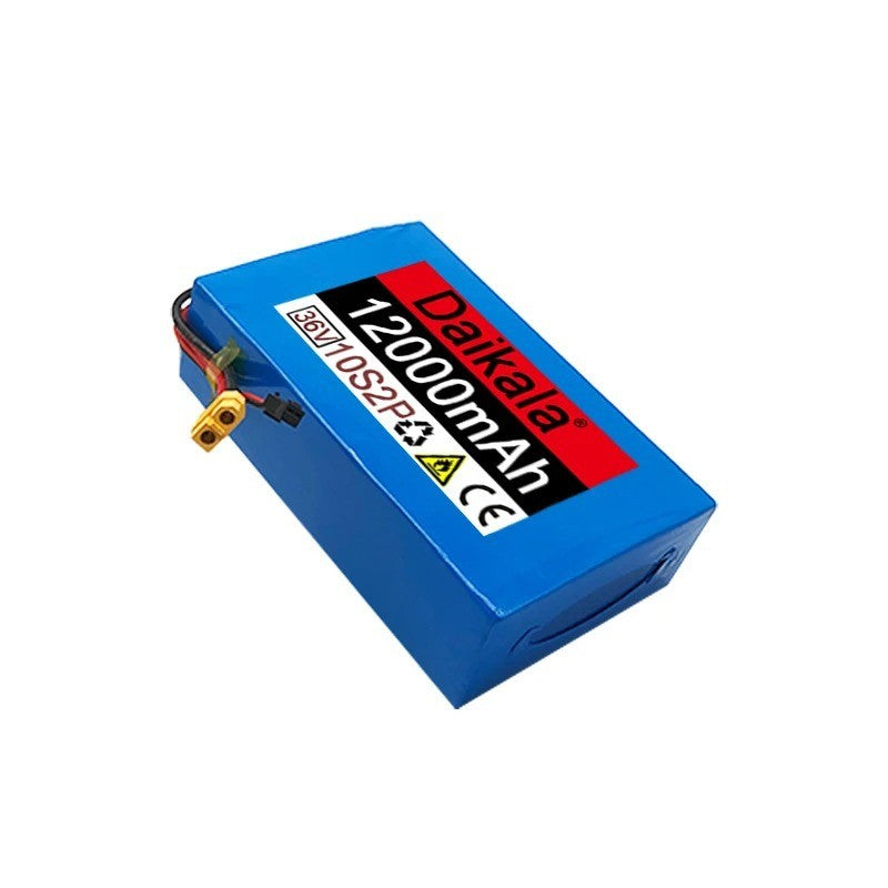 36V 12Ah 10S2P Li-ion Battery Pack 500W for High-Power E-Scooter Motorcycle