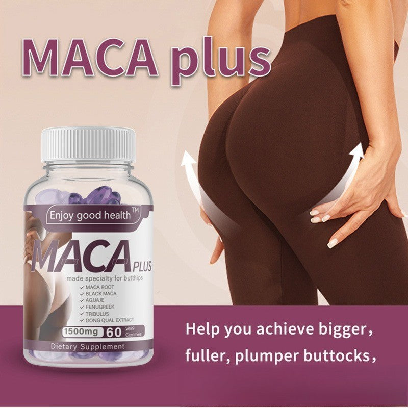Booty Lift Gummies with Natural Herbs for Butt Enhancement and Skin Firming
