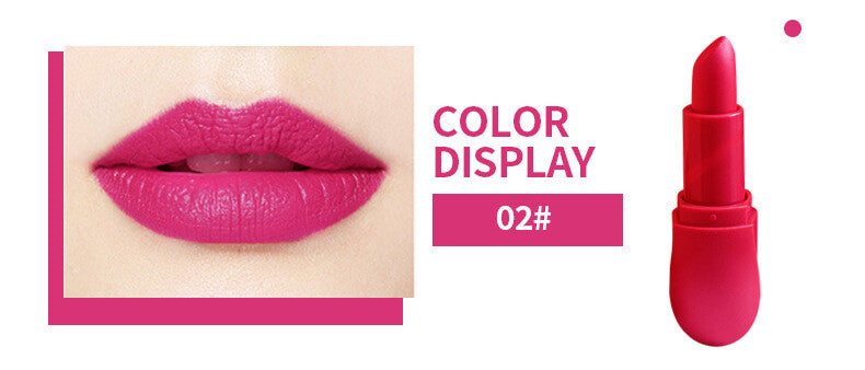 Hydrating Matte Lipstick 💋 Long Lasting & Waterproof 🌸 Non-Stick Smudge Proof